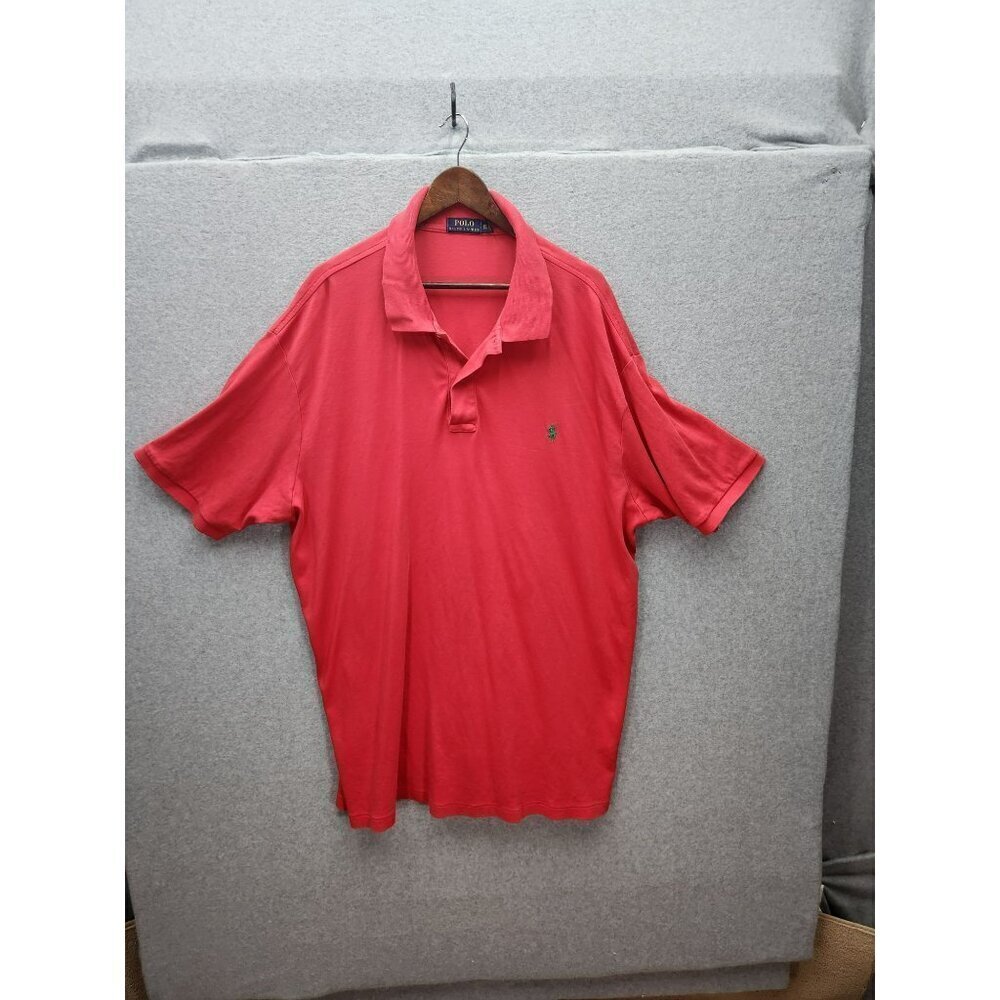 Ralph Lauren Polo‎ Red Mens 3XLT Short Sleeve Shirt